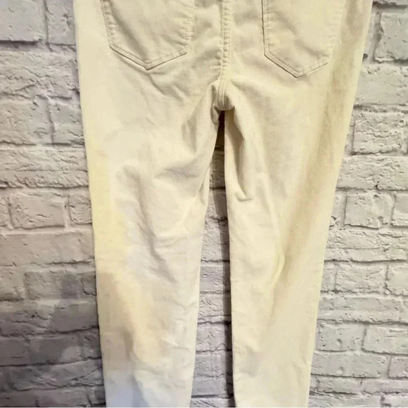 Victoria’s Secret VS Pencil Off White Corduroy Pants - Picture 9 of 14